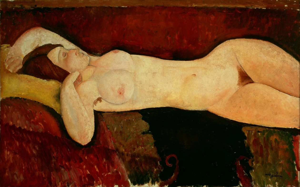 Amedeo Modigliani - Il grande nudo, Museum of Modern Art, Midtown, New York